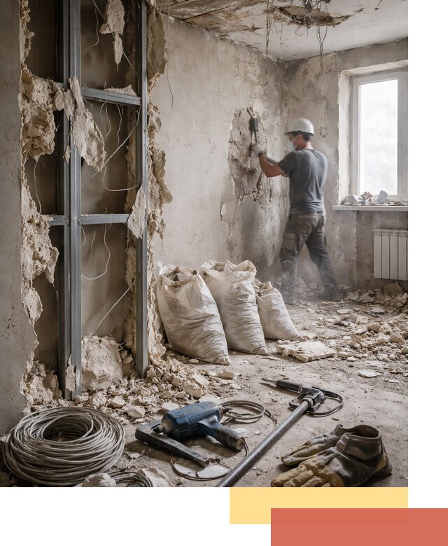 Профессиональный демонтаж зданий и конструкций в Моршанске