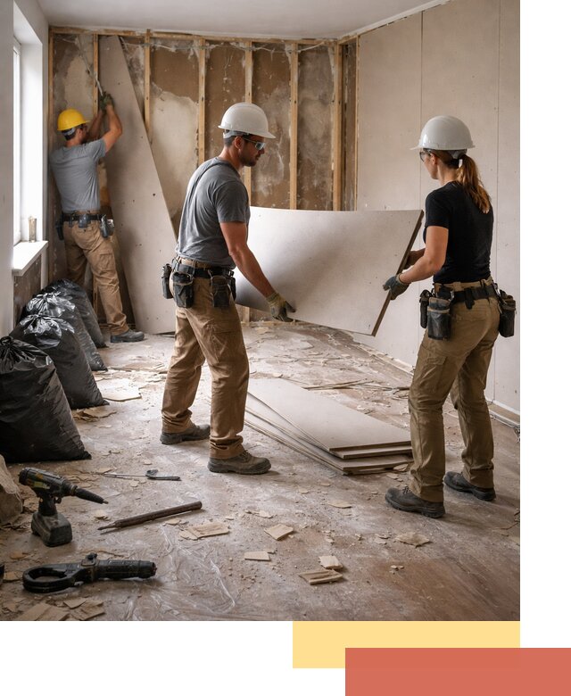 Демонтаж стеновых панелей в Моршанске быстро и аккуратно