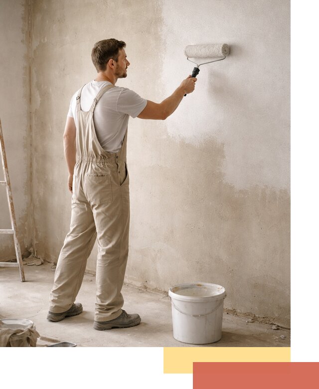 Грунтовка стен под отделку в Моршанске профессиональным раствором