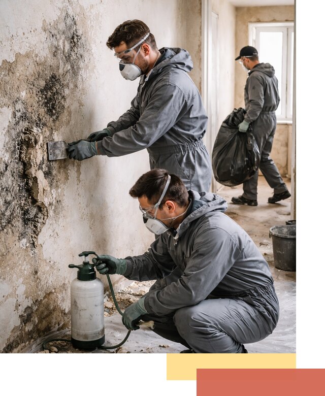 Удаление плесени со стен профессионально в Моршанске