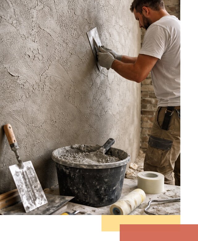 Декоративная штукатурка лофт в Моршанске — отделка стен и потолков