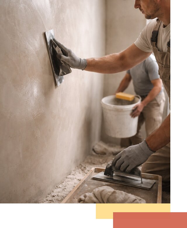 Нанесение марокканской штукатурки таделакт в Моршанске