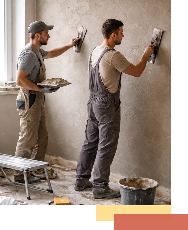 Ремонт декоративной штукатурки и восстановление фактуры в Моршанске