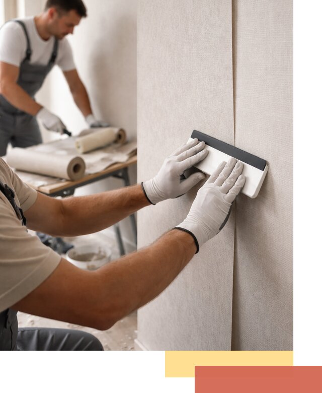 Поклейка обоев под покраску в Моршанске профессионально и быстро