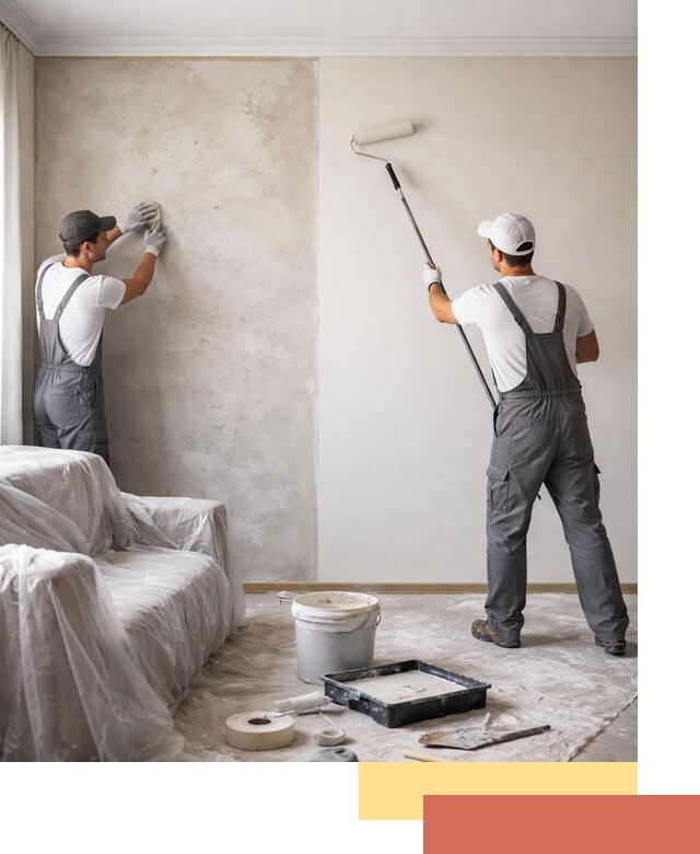 Покраска стен антивандальной краской в Моршанске