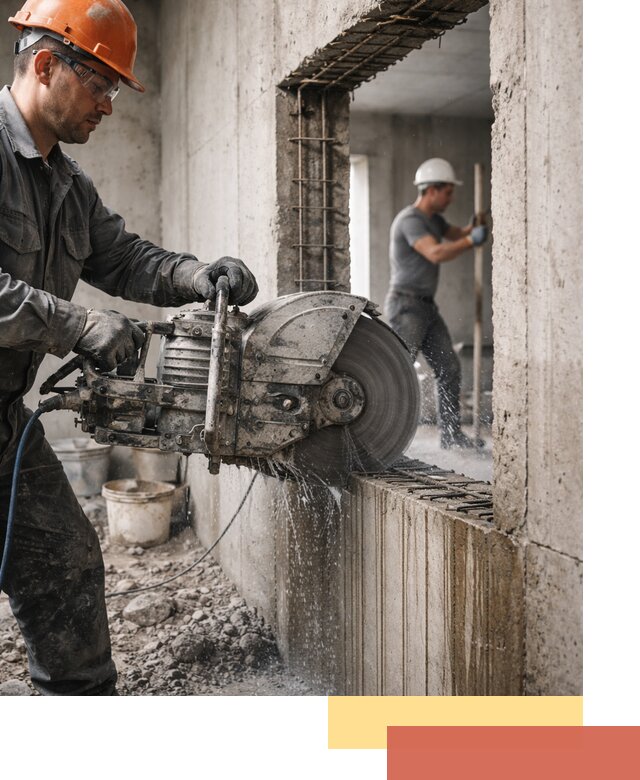 Алмазная резка проемов в Моршанске быстро и точно