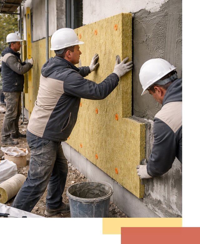 Утепление стен минватой в Моршанске — тепло и звукоизоляция