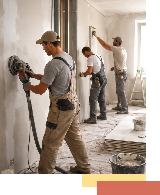 Профессиональная отделка стен в Моршанске качественно и в срок