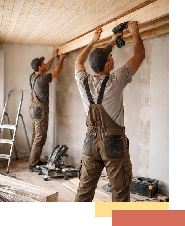 Монтаж потолка из вагонки в Моршанске профессионально и аккуратно