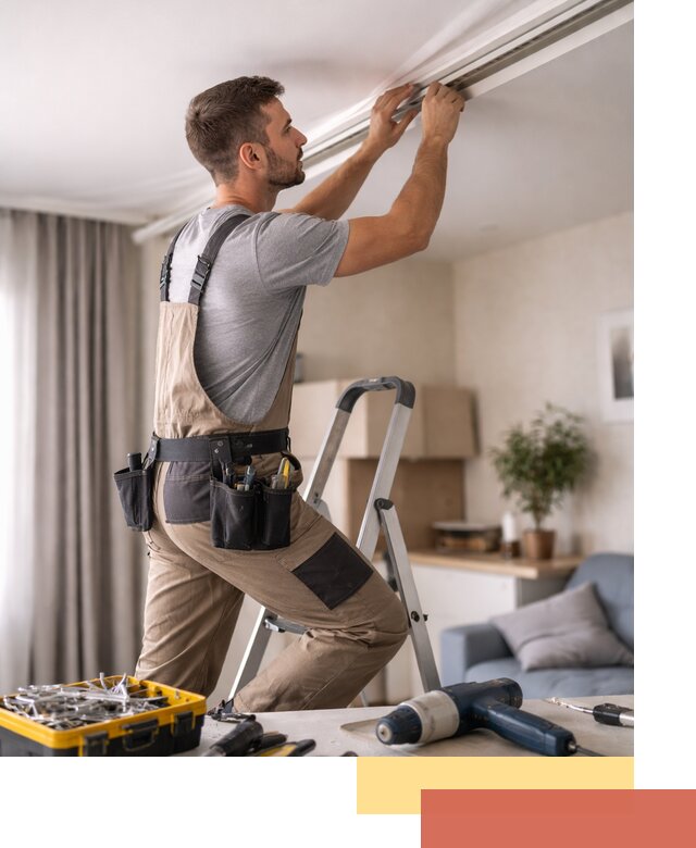 Ремонт натяжных потолков в Моршанске — качественно и оперативно