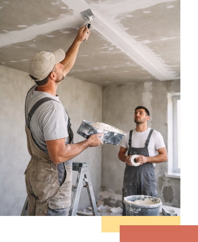 Обработка швов потолка ГКЛ в Моршанске: качественная заделка и шпатлевка