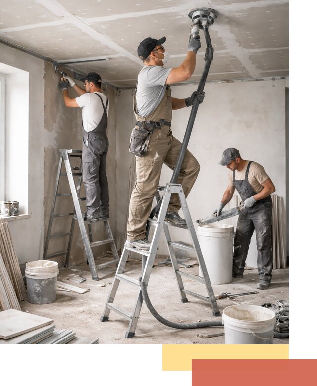 Ремонт потолка из гипсокартона в Моршанске: быстрый и качественный монтаж