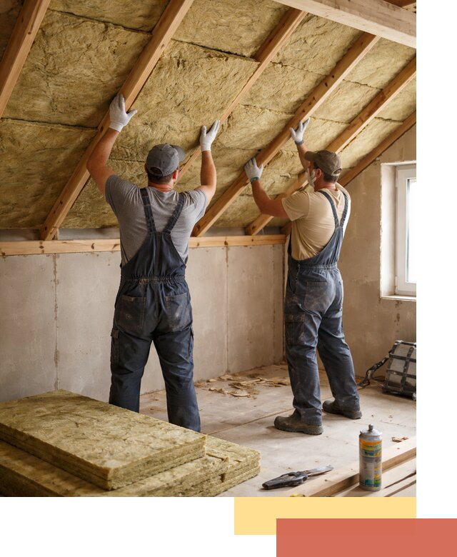 Утепление потолка минеральной ватой в Моршанске